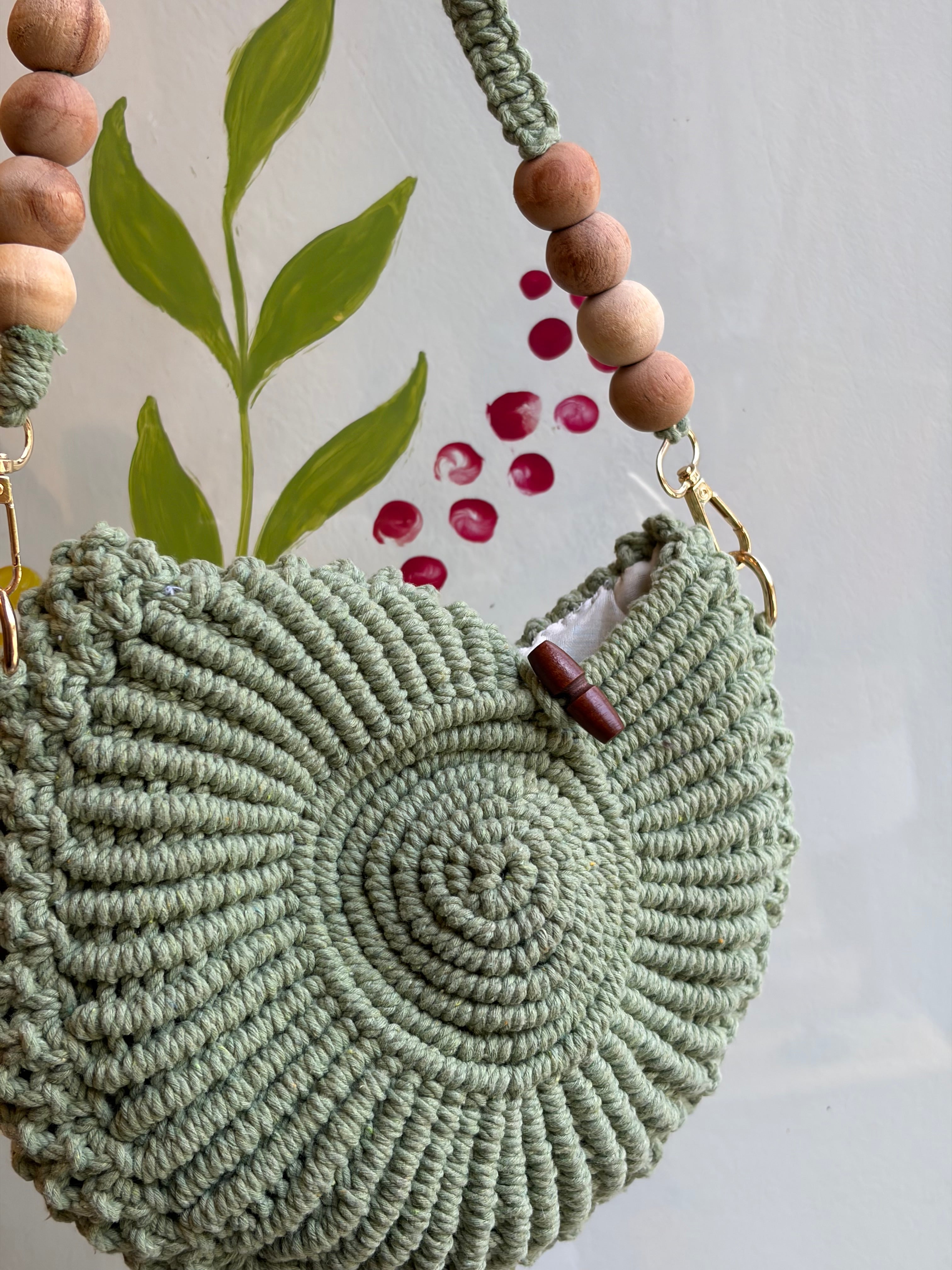 Boho Crochet shoulder bag