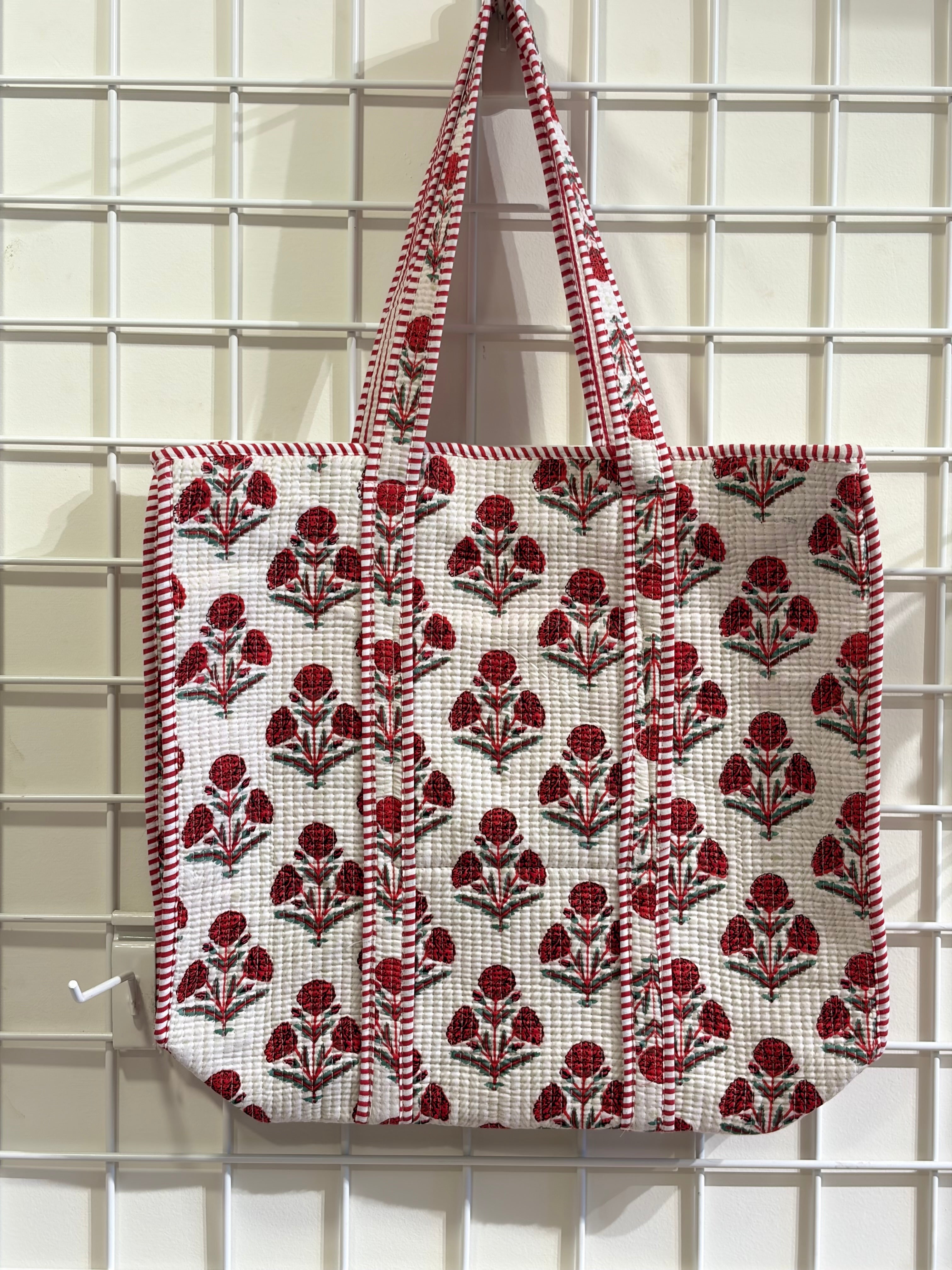 Block print Tote bag