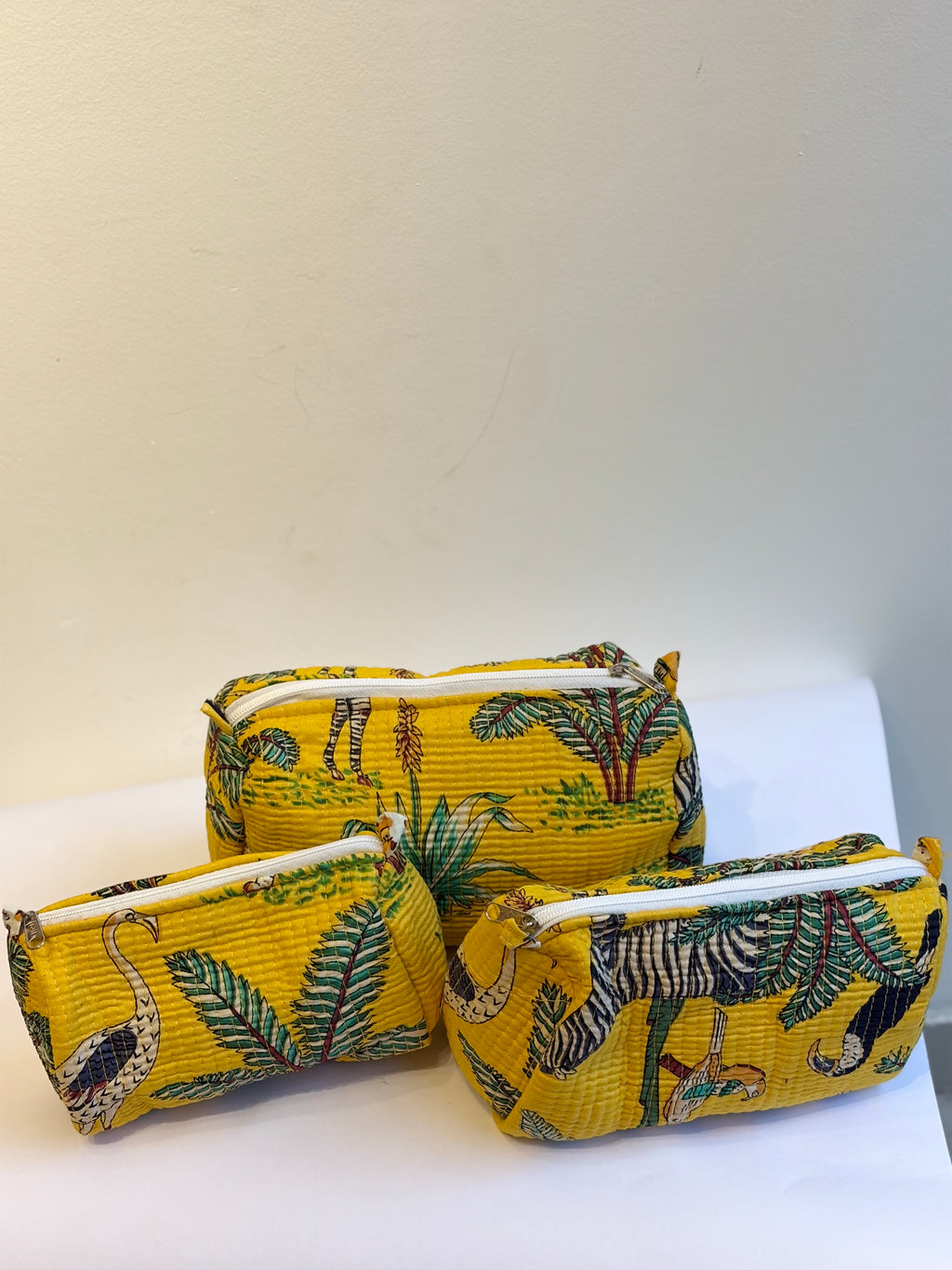Set of 3 daily utility pouches