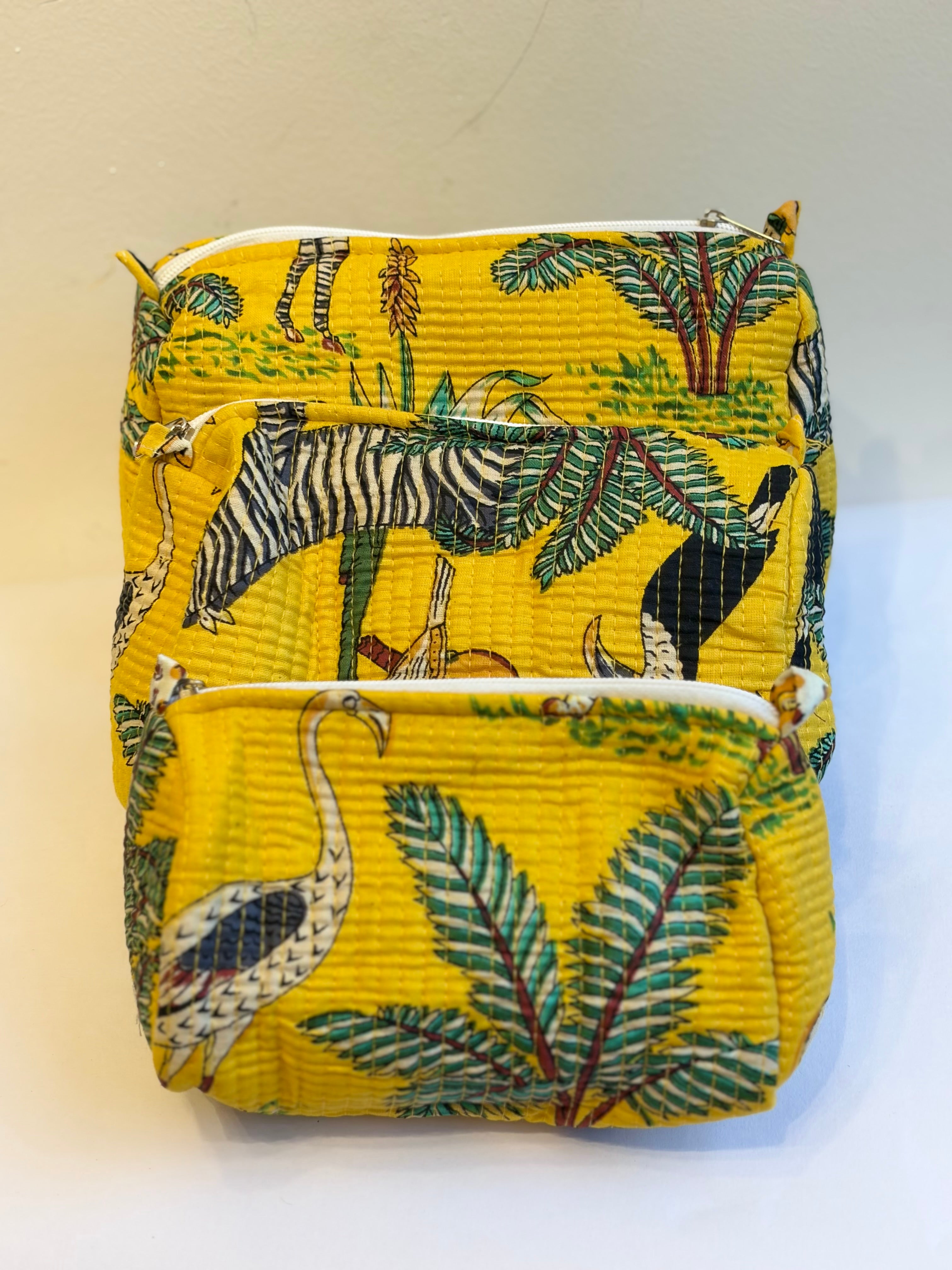Set of 3 daily utility pouches