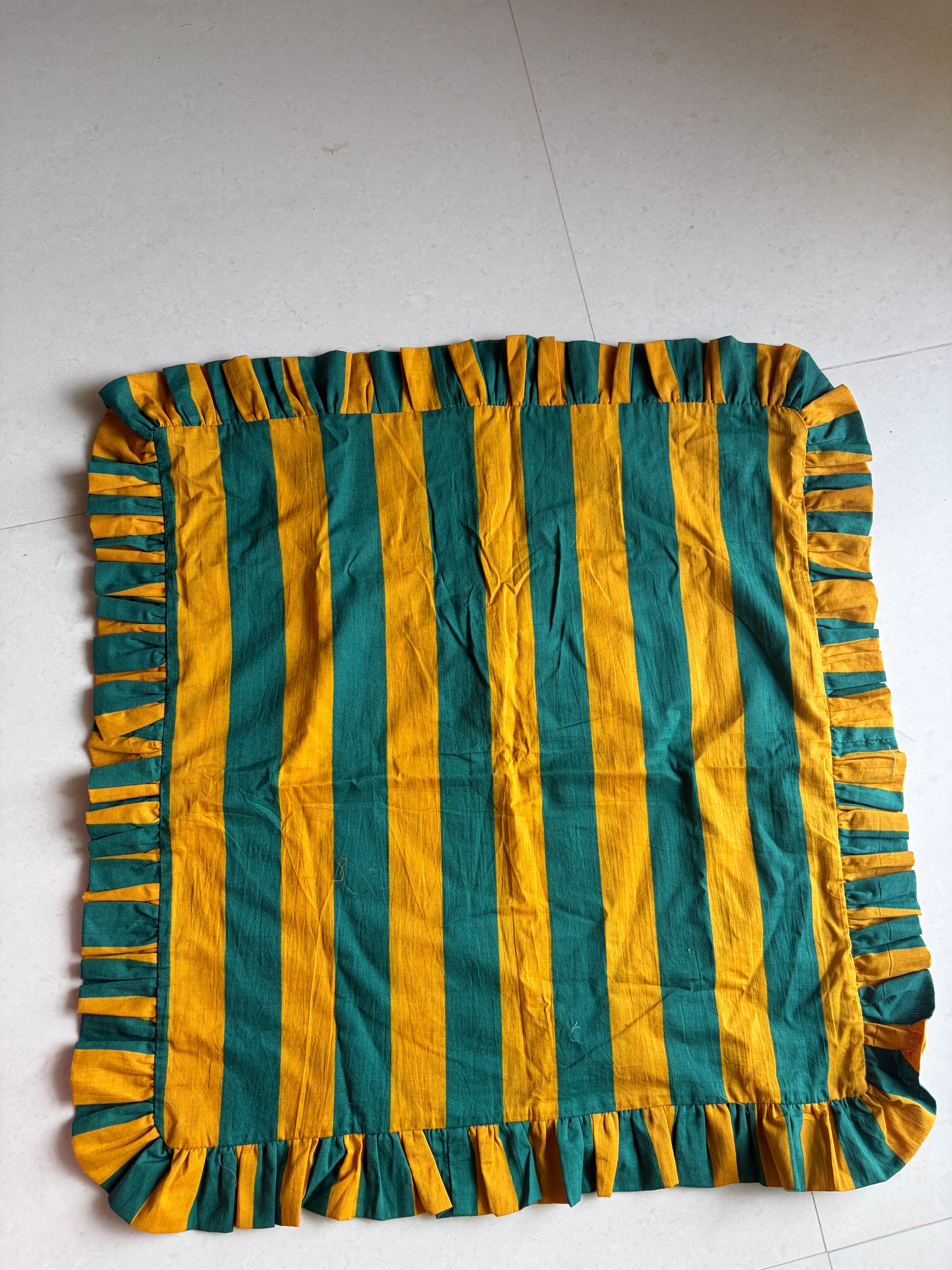 Green Mustard Pillow cover